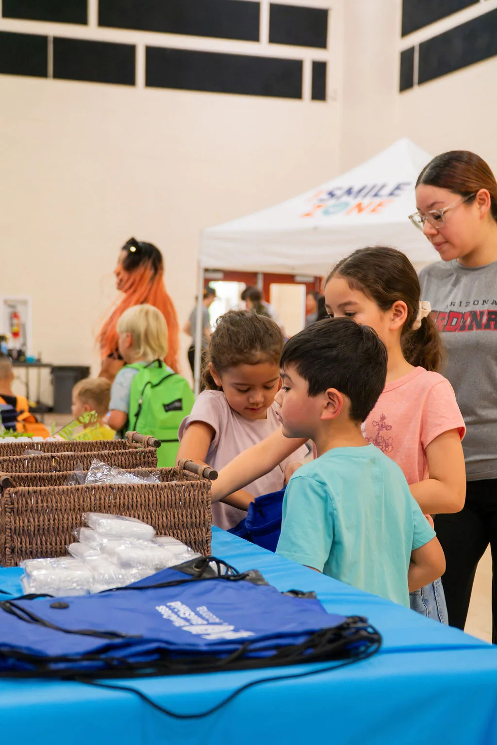 TheSmileZone health and wellness event in Casa Grande with the Arizona Cardinals — photo 64 of 77